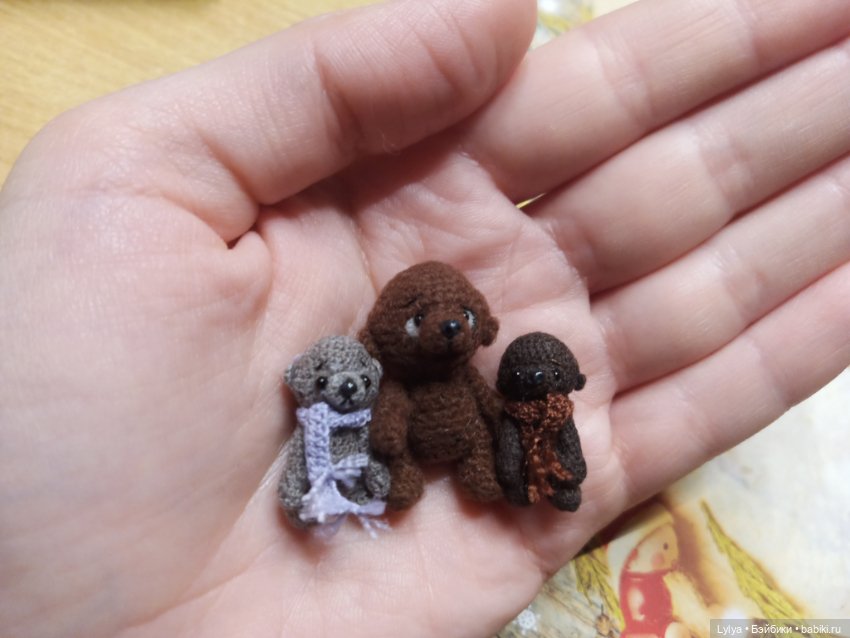 🐻Мишки связанные крючком🐻 (фото 6)