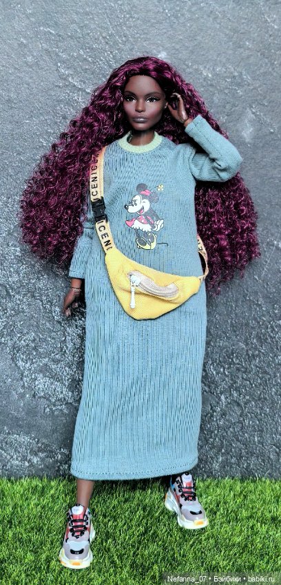 Платье для пышки Барби — Одежда для кукол (фото 3)