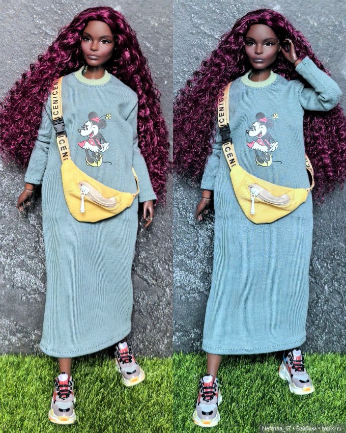 Платье для пышки Барби — Одежда для кукол (фото 5)