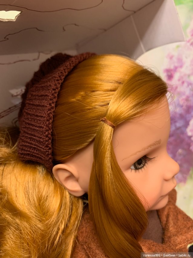 Рыженькая Ханна с собачкой 2018 г. от Gotz (Готц).Новая