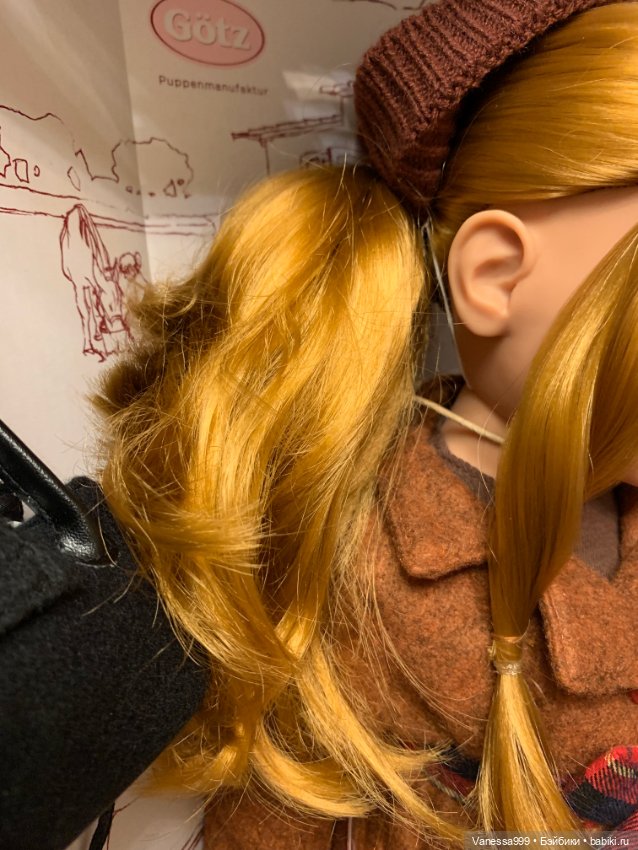 Рыженькая Ханна с собачкой 2018 г. от Gotz (Готц).Новая