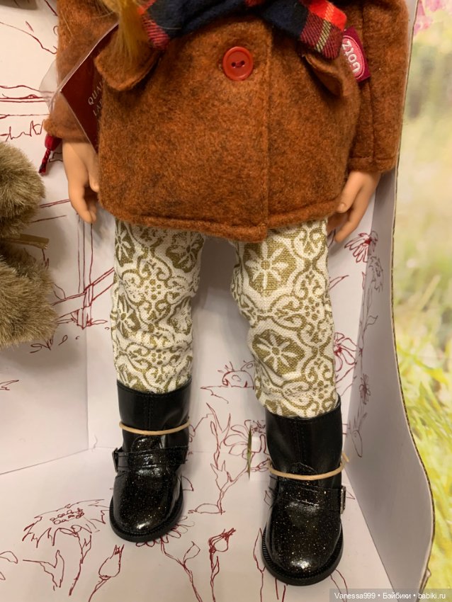 Рыженькая Ханна с собачкой 2018 г. от Gotz (Готц).Новая (фото 3)