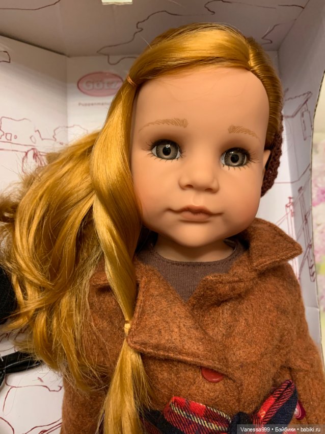 Рыженькая Ханна с собачкой 2018 г. от Gotz (Готц).Новая