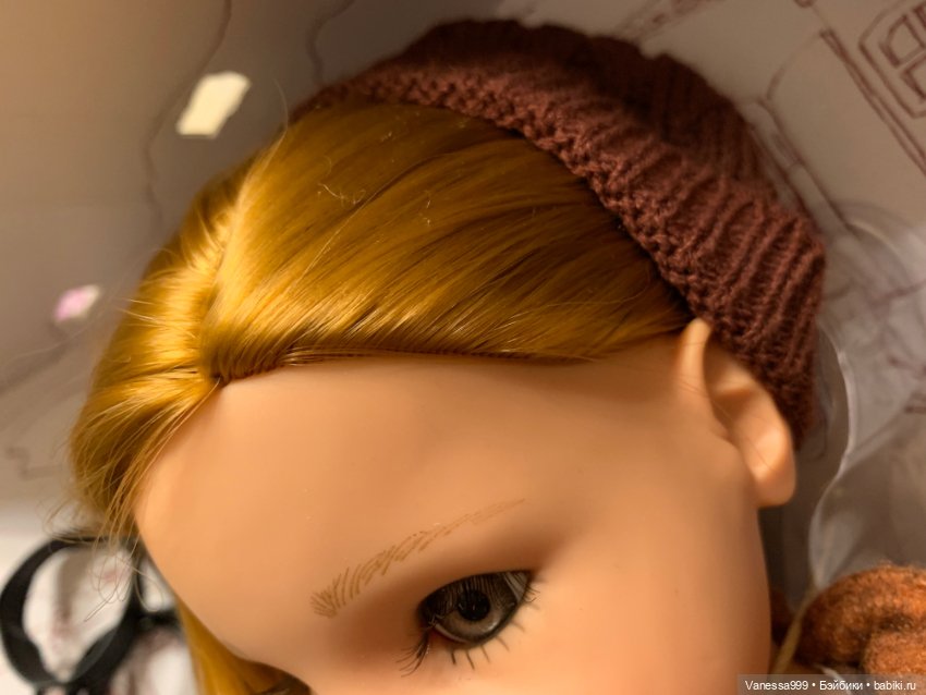 Рыженькая Ханна с собачкой 2018 г. от Gotz (Готц).Новая