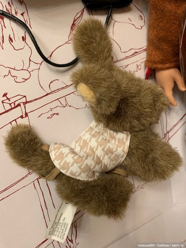 Рыженькая Ханна с собачкой 2018 г. от Gotz (Готц).Новая (фото 5)