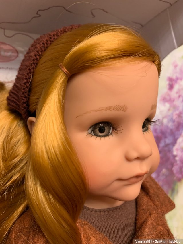 Рыженькая Ханна с собачкой 2018 г. от Gotz (Готц).Новая (фото 9)