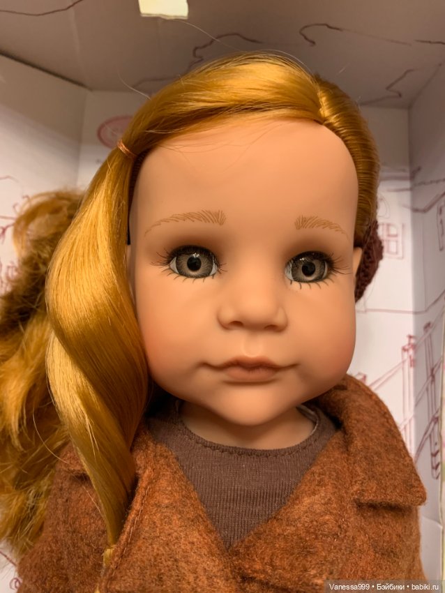 Рыженькая Ханна с собачкой 2018 г. от Gotz (Готц).Новая (фото 7)