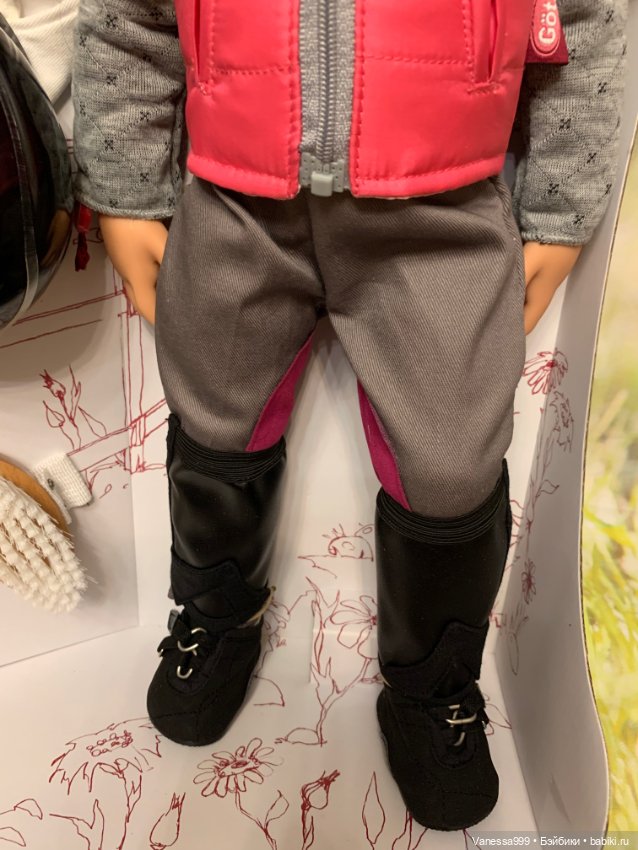 Редкая Ханна-наездница 2018 г. от Gotz(Готц).Новая (фото 3)