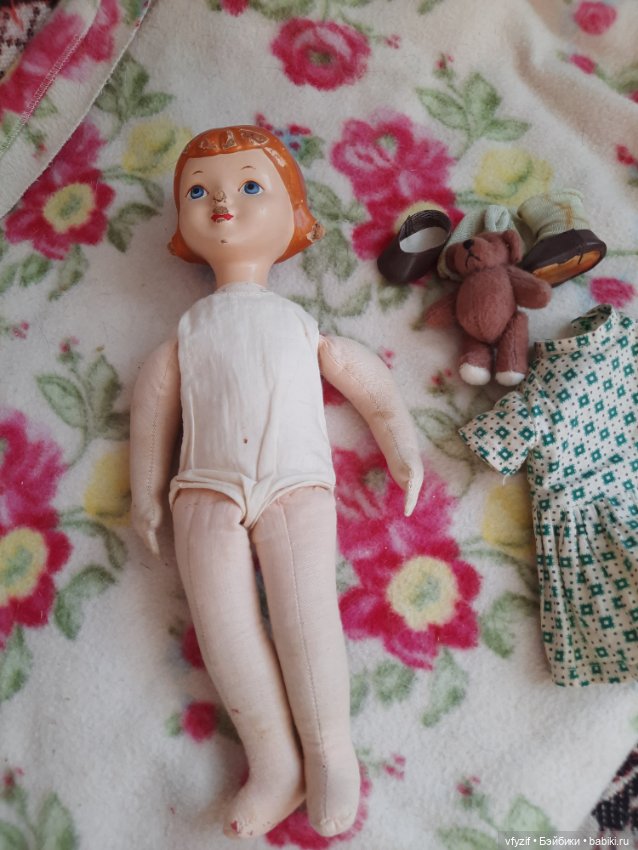 Кукла СССР прессопилки — Винтажные куклы и игрушки детства (фото 2)