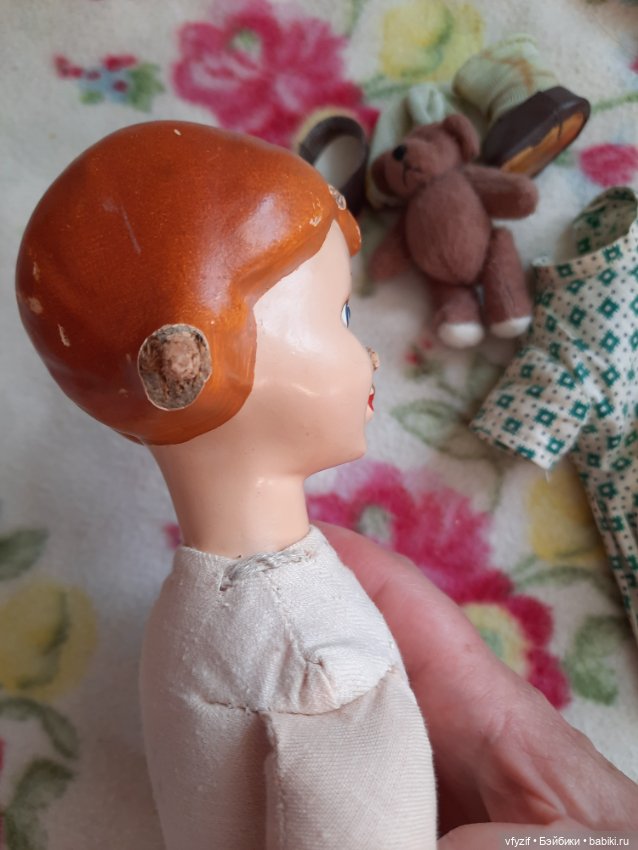 Кукла СССР прессопилки — Винтажные куклы и игрушки детства (фото 5)