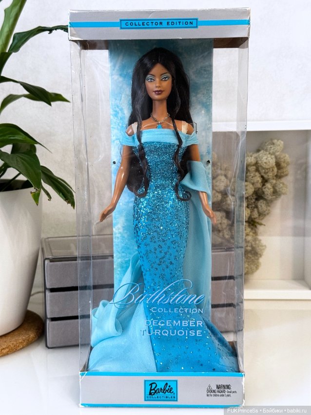 Barbie Birthstone Collection Decembre Turquoise 2002 (Молд Маки)