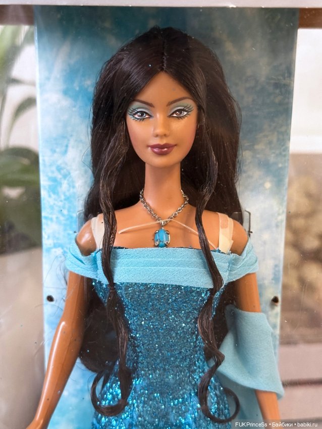 Barbie Birthstone Collection Decembre Turquoise 2002 (Молд Маки) (фото 2)