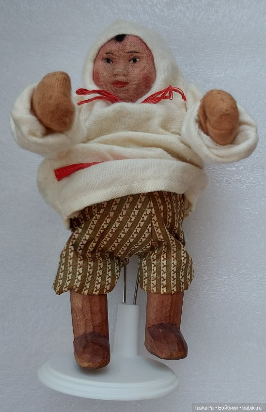 Самоед - кукла артели Всекохудожник (фото 5)