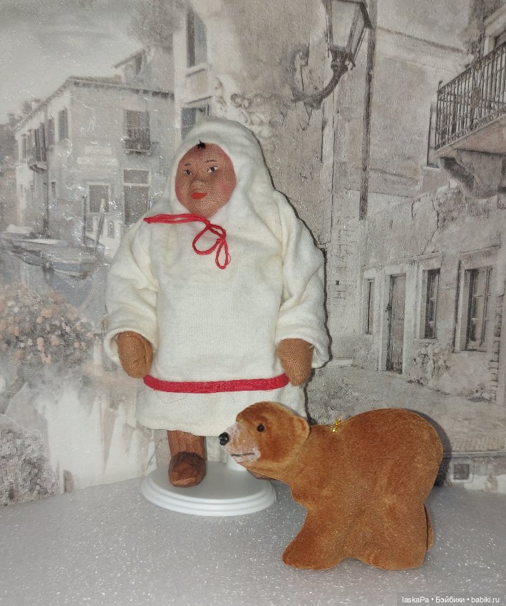 Самоед - кукла артели Всекохудожник (фото 2)