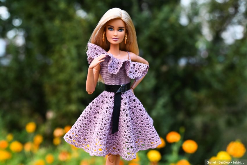 Платье для куклы Барби — Одежда для кукол (фото 6)