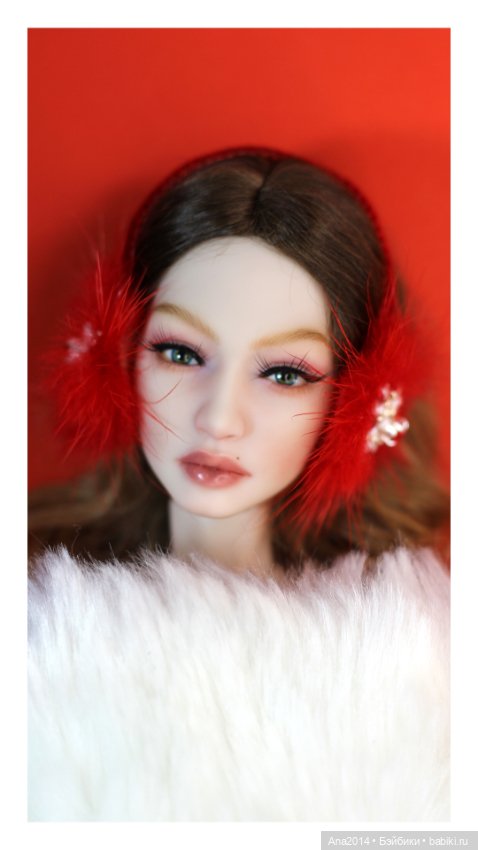 Меховые наушники для 1/6 — Аксессуары для BJD (фото 7)