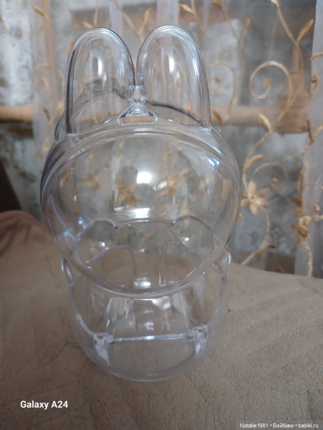 Пластиковый защитный футляр для Лабубу (фото 3)