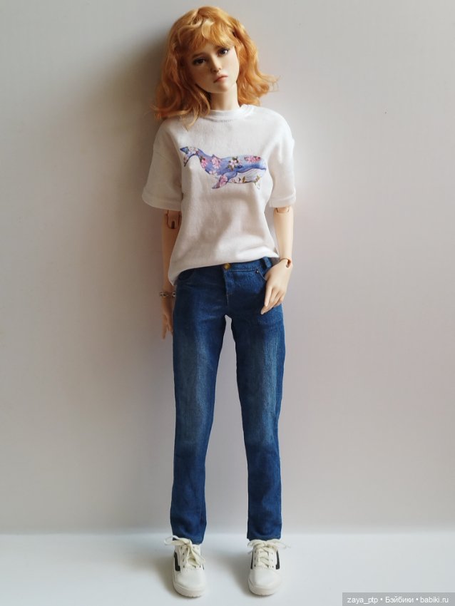 Джинсы для Dollshe craft 16f Diana