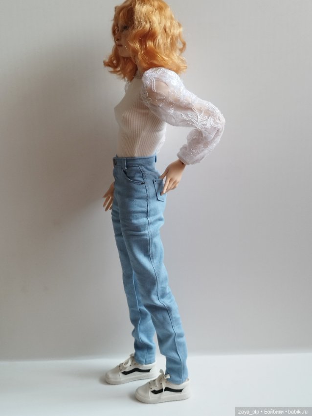 Джинсы для Dollshe craft 16f (Диана) (фото 4)