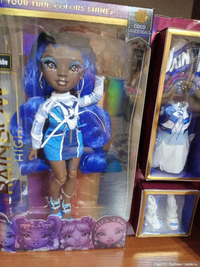 Rainbow 🌈high Коко — Игровые куклы (фото 3)