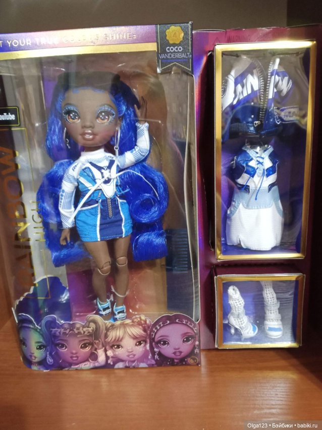 Rainbow 🌈high Коко — Игровые куклы