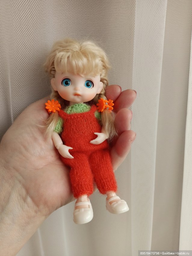 Куколка шарнирная — Шарнирные куклы (не BJD) (фото 3)