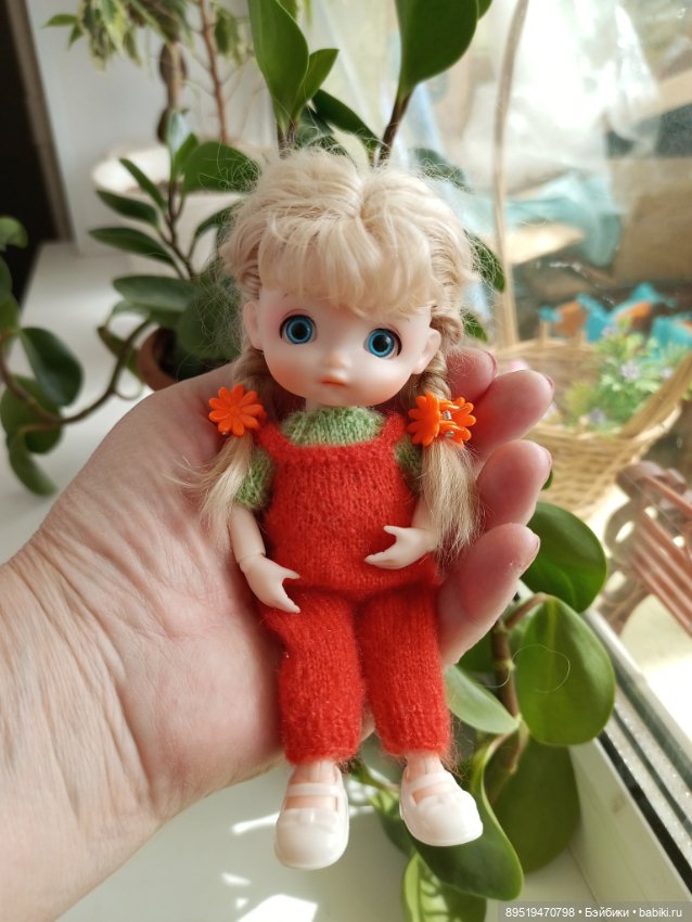 Куколка шарнирная — Шарнирные куклы (не BJD) (фото 2)