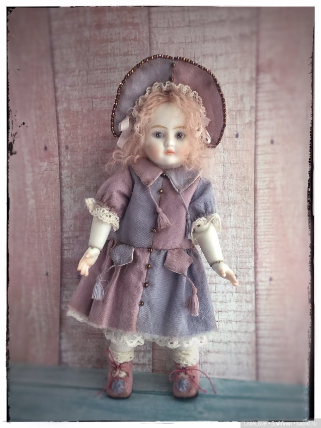 Куколка под старину — Реплики антикварных кукол (фото 6)
