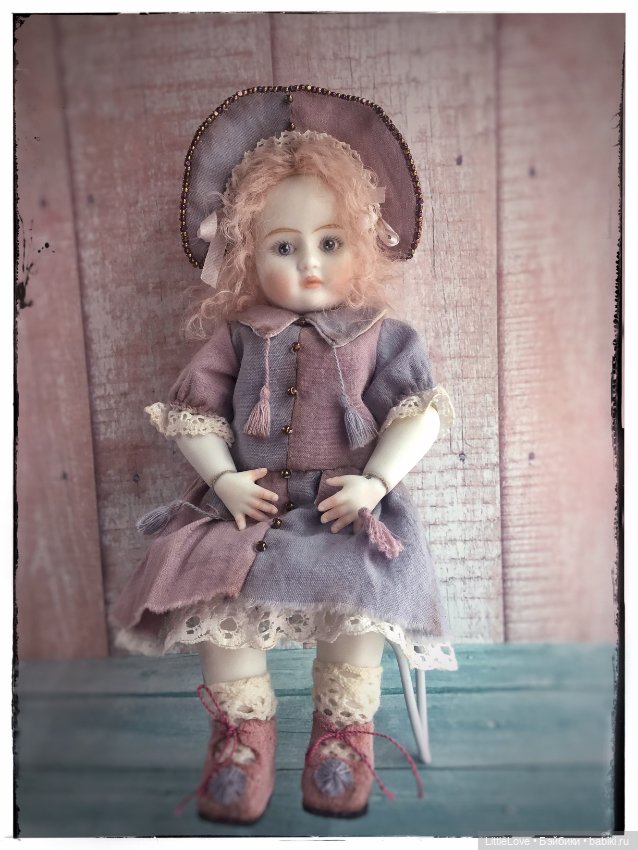 Куколка под старину — Реплики антикварных кукол (фото 4)