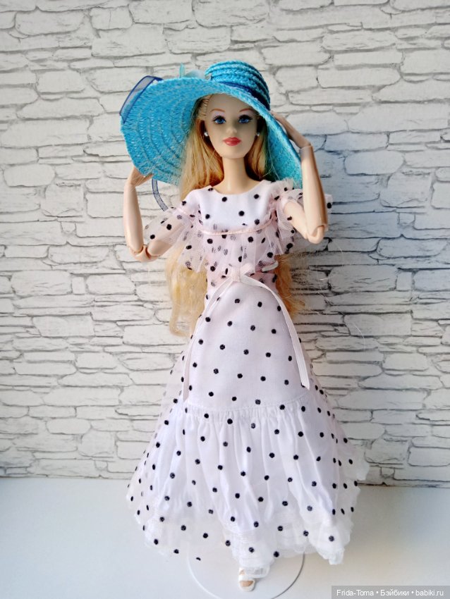 Соломенная шляпа на Барби Поппи Интегрити Дисней (фото 7)