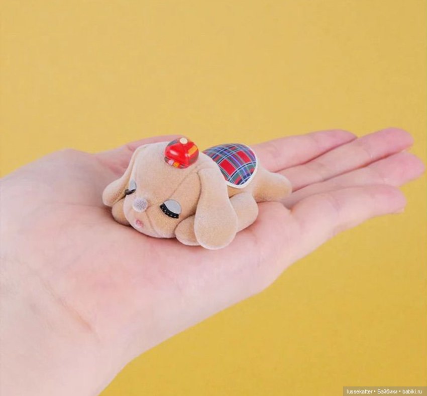 Kenelephant гачапон капсульная фигурка собака флок