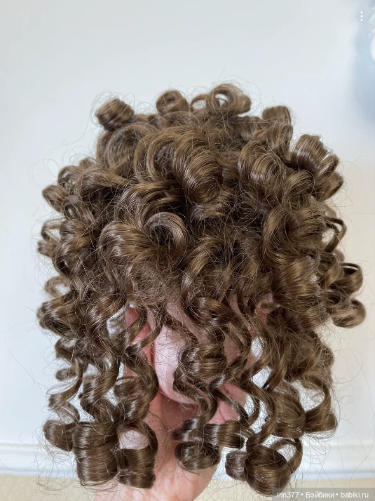 Парик для антикварной или любой другой куклы (фото 3)