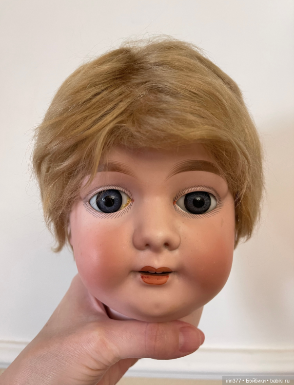 Парик натуральный мохер — Другое для антикварных кукол