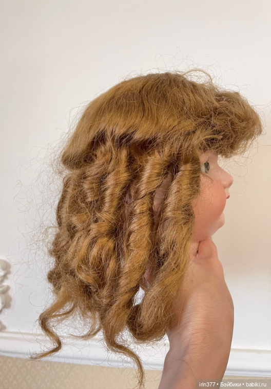 Антикварный или винтажный парик, искусственный волос (фото 2)