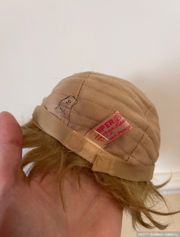 Парик натуральный мохер — Другое для антикварных кукол (фото 7)