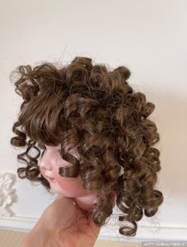 Парик для антикварной или любой другой куклы (фото 4)