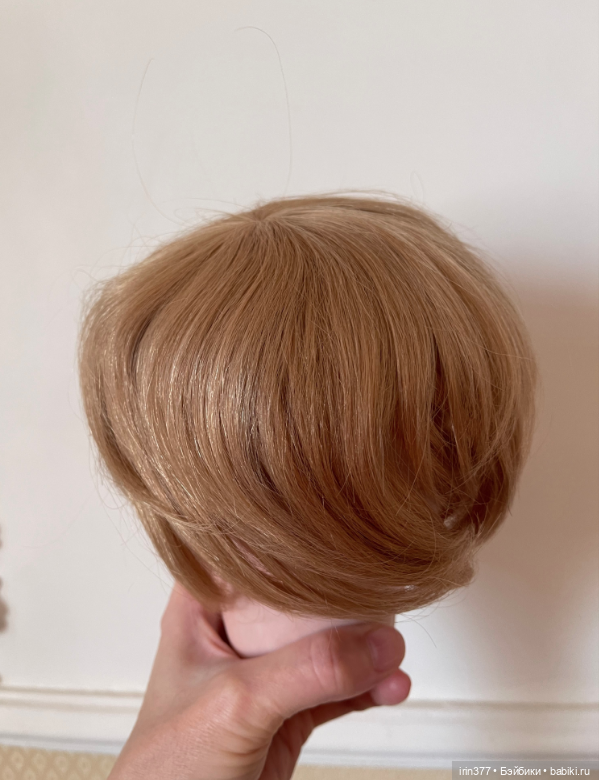 Парик натуральный для антикварной или любой другой куклы (фото 5)