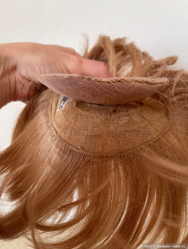 Парик натуральный для антикварной или любой другой куклы (фото 6)