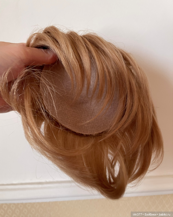 Парик натуральный для антикварной или любой другой куклы (фото 7)