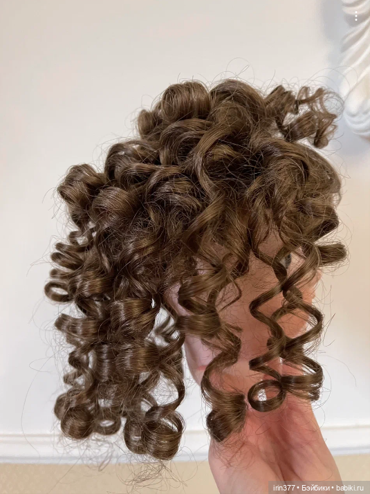 Парик для антикварной или любой другой куклы (фото 2)