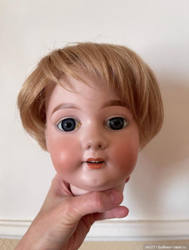 Парик натуральный для антикварной или любой другой куклы