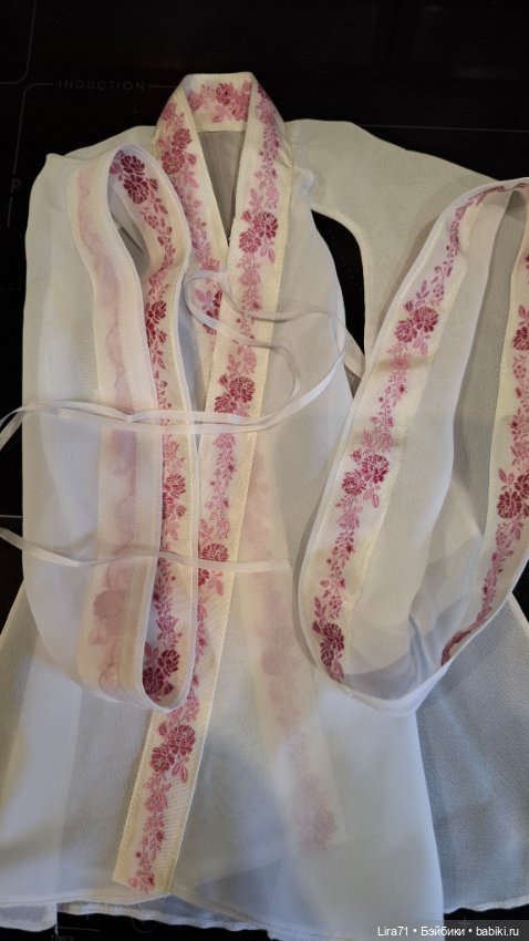 Шёлковое ханьфу для девочек 1/4 (фото 4)