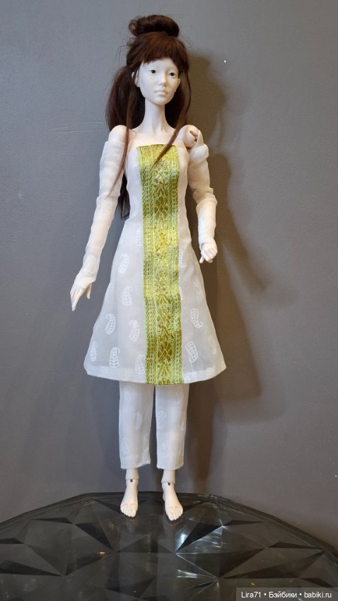 Шёлковое ханьфу для девочек 1/4 (фото 3)