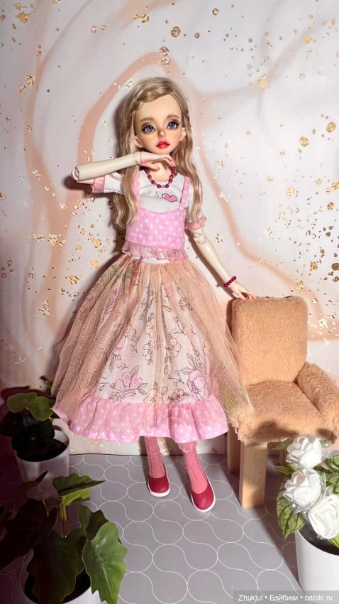 Комплект на кукол формата 1/4 Doll Leaves