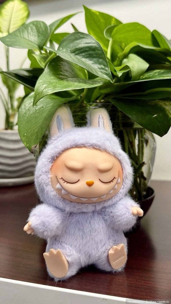 Коллекционная фигурка - Лавандовый Zizi💜 Labubu Have a Seat Pop