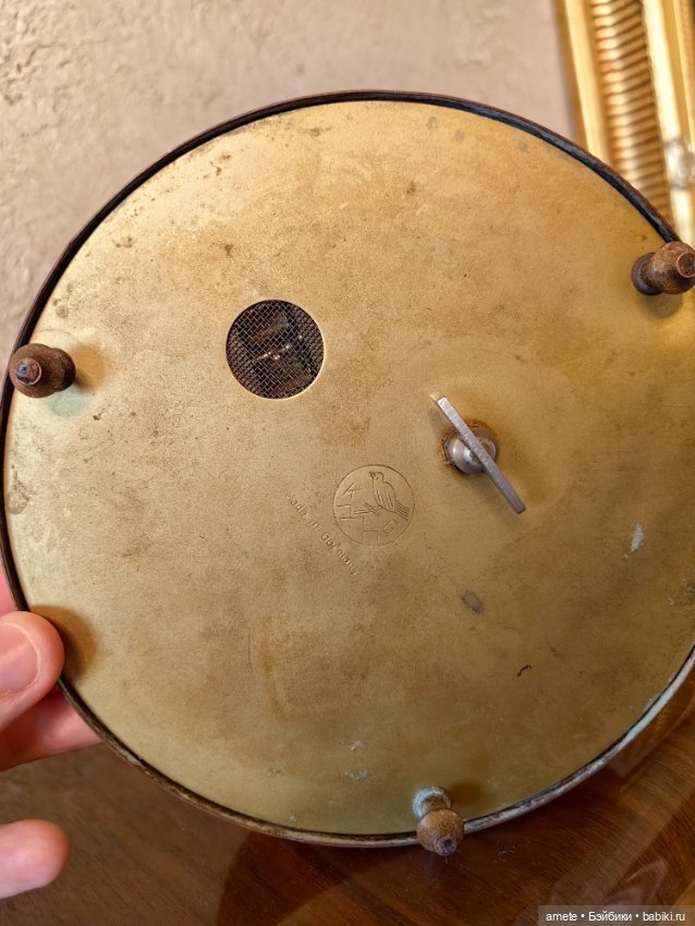 Антикварный немецкий автоматон Птички в клетке (фото 7)