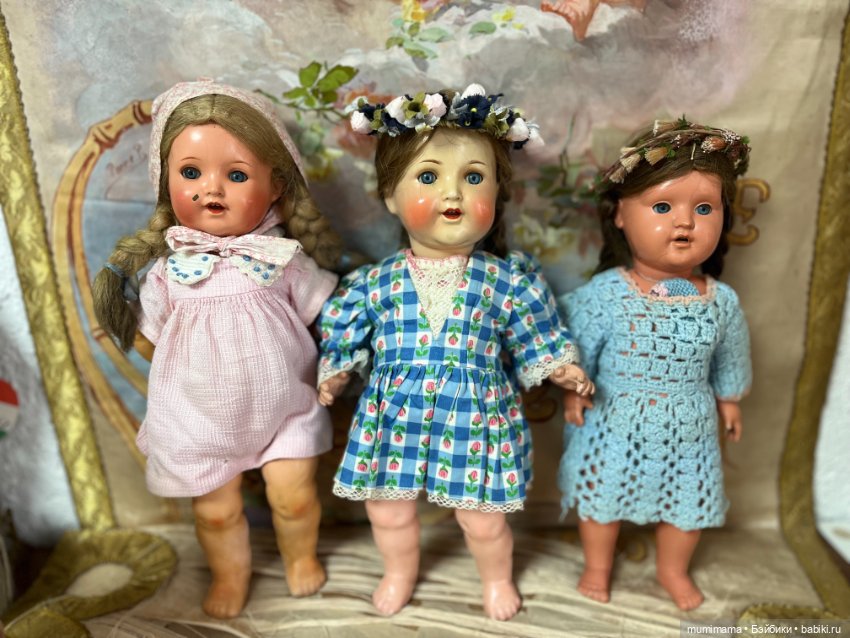 3 куклы Versoloid 420/König Wernicke 111/ Minerva рост 38 см (фото 2)