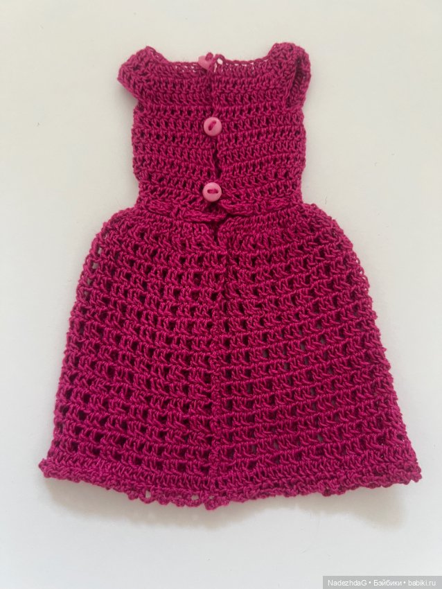 Платье для Барби вязаные — Одежда для кукол (фото 3)