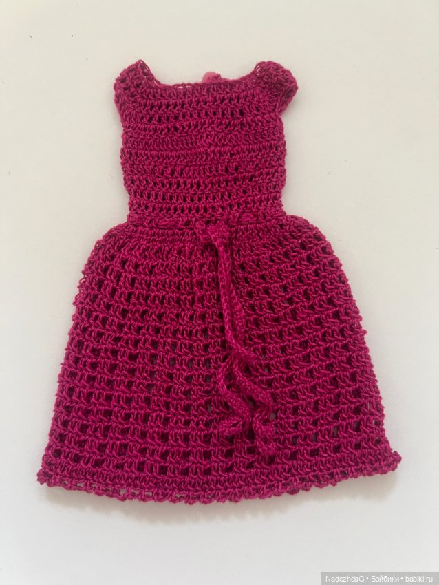 Платье для Барби вязаные — Одежда для кукол (фото 4)
