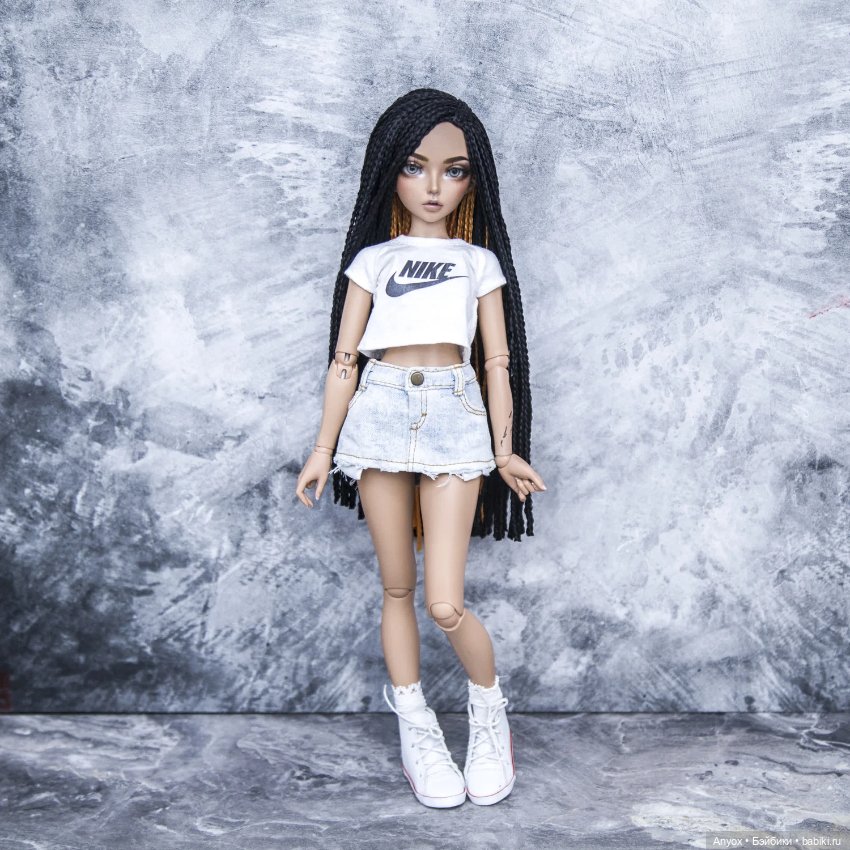 Парики для кукол Минифи Minifee, JiD Iplehouse и других MSD (ОГ 17см) размер 6-7 (фото 7)